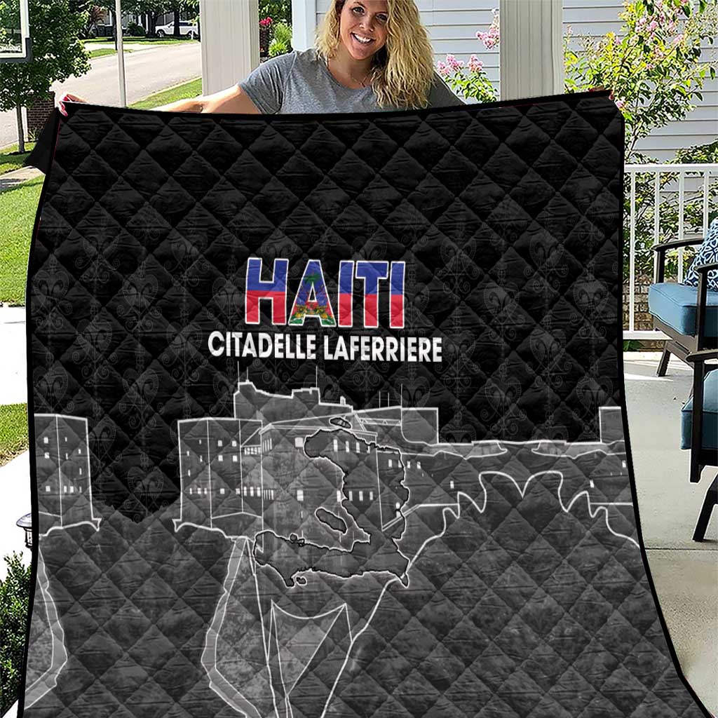 Haiti Citadelle Laferriere Quilt Haitian Heritage Veve Vodou - Wonder Print Shop