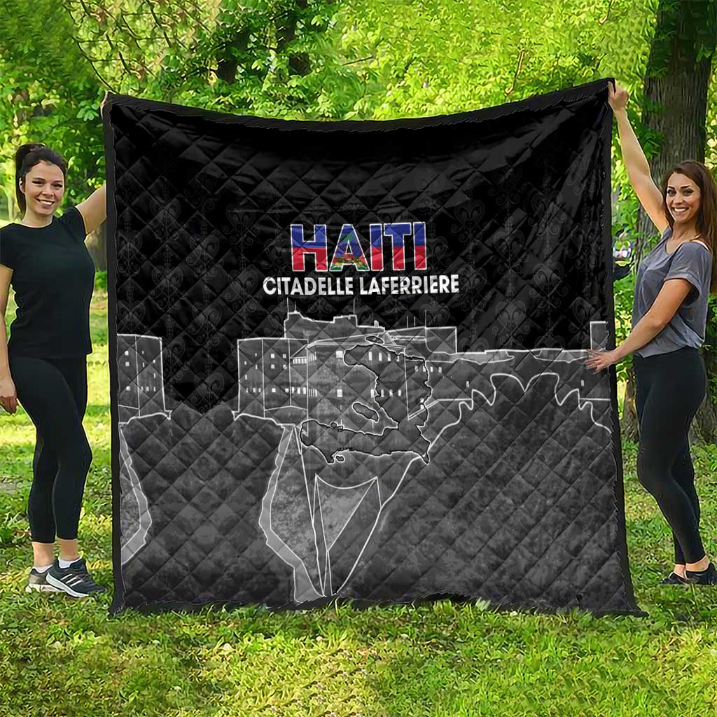 Haiti Citadelle Laferriere Quilt Haitian Heritage Veve Vodou - Wonder Print Shop