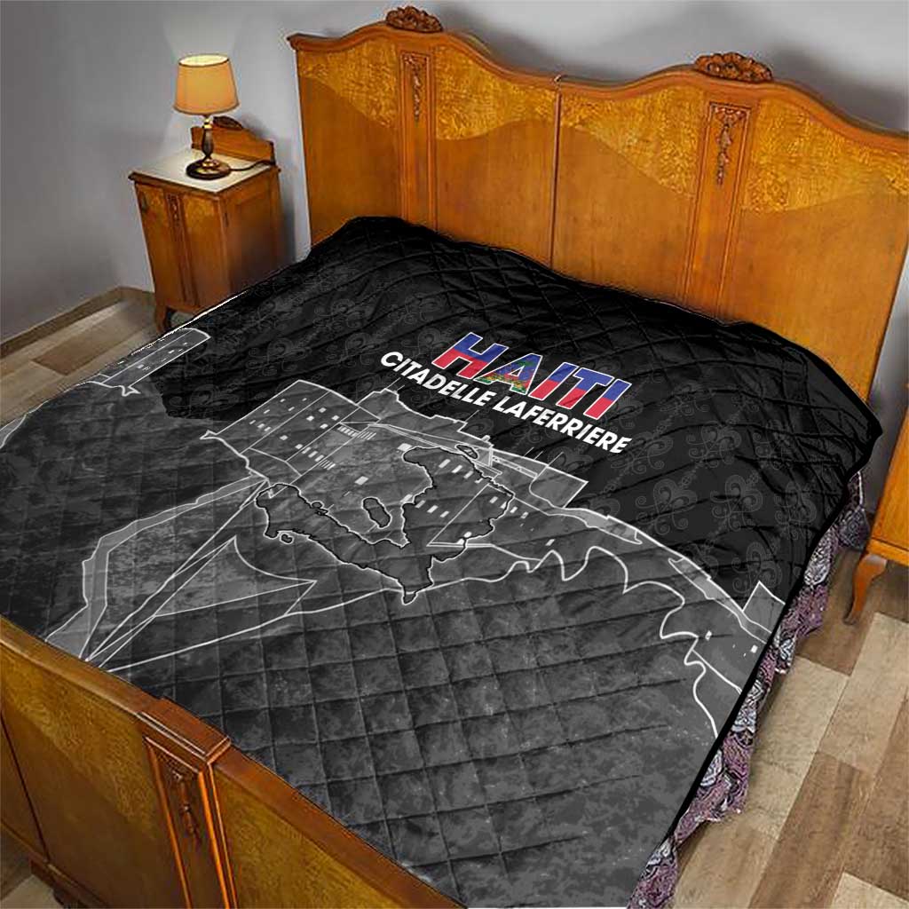 Haiti Citadelle Laferriere Quilt Haitian Heritage Veve Vodou - Wonder Print Shop