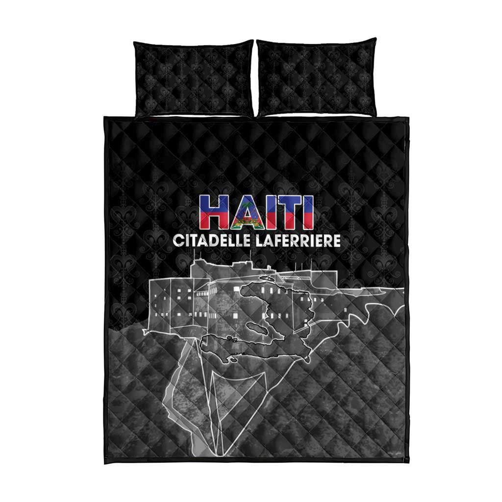 Haiti Citadelle Laferriere Quilt Bed Set Haitian Heritage Veve Vodou - Wonder Print Shop
