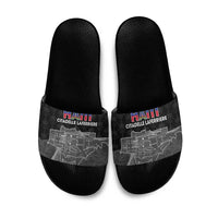 Haiti Citadelle Laferriere Slide Sandals Haitian Heritage Veve Vodou - Wonder Print Shop