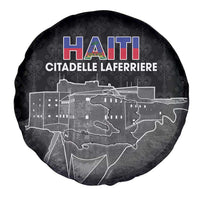 Haiti Citadelle Laferriere Spare Tire Cover Haitian Heritage Veve Vodou - Wonder Print Shop
