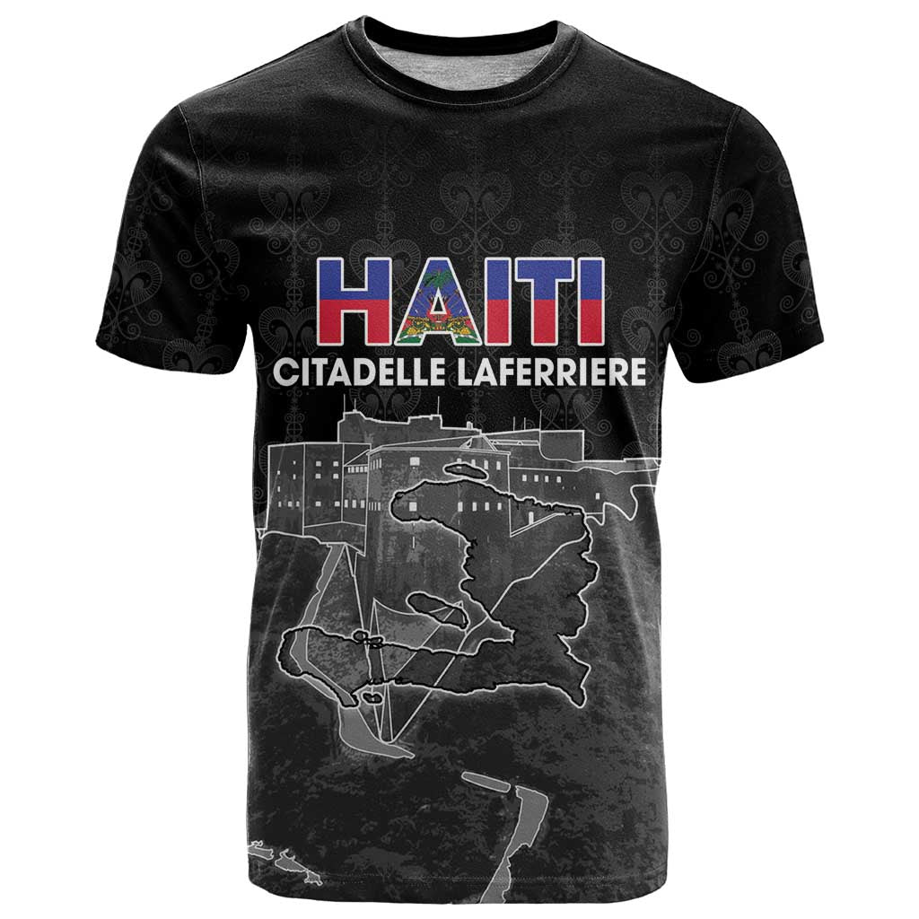 Haiti Citadelle Laferriere Personalized T Shirt Haitian Heritage Veve Vodou - Wonder Print Shop