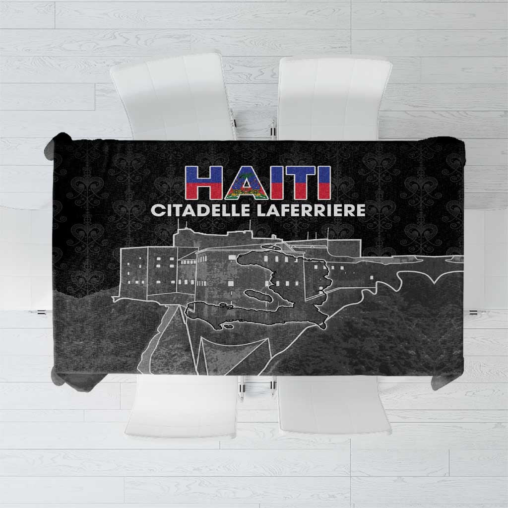 Haiti Citadelle Laferriere Tablecloth Haitian Heritage Veve Vodou - Wonder Print Shop