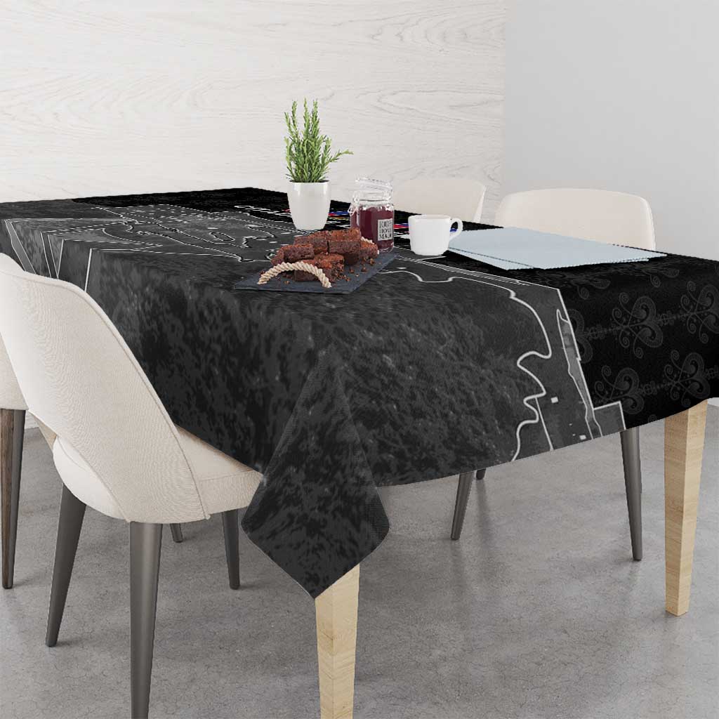 Haiti Citadelle Laferriere Tablecloth Haitian Heritage Veve Vodou - Wonder Print Shop