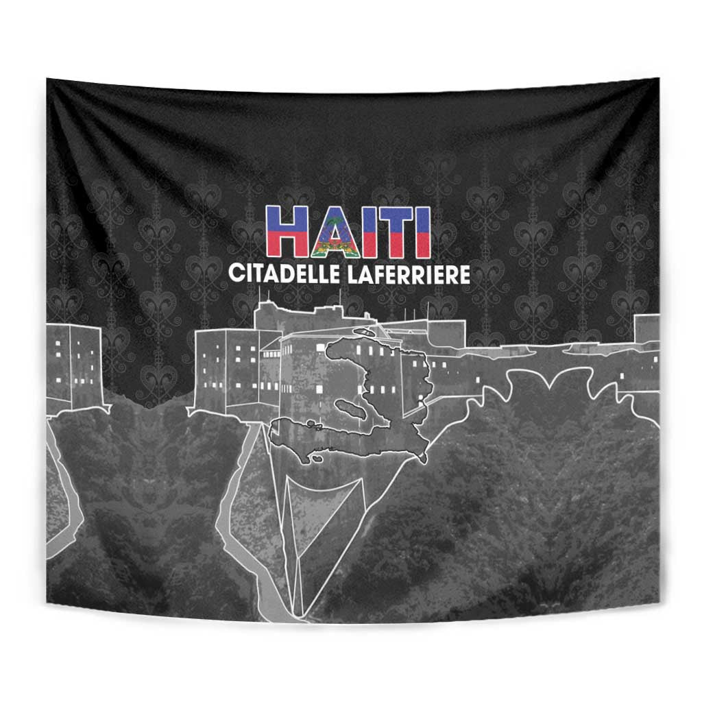 Haiti Citadelle Laferriere Tapestry Haitian Heritage Veve Vodou - Wonder Print Shop