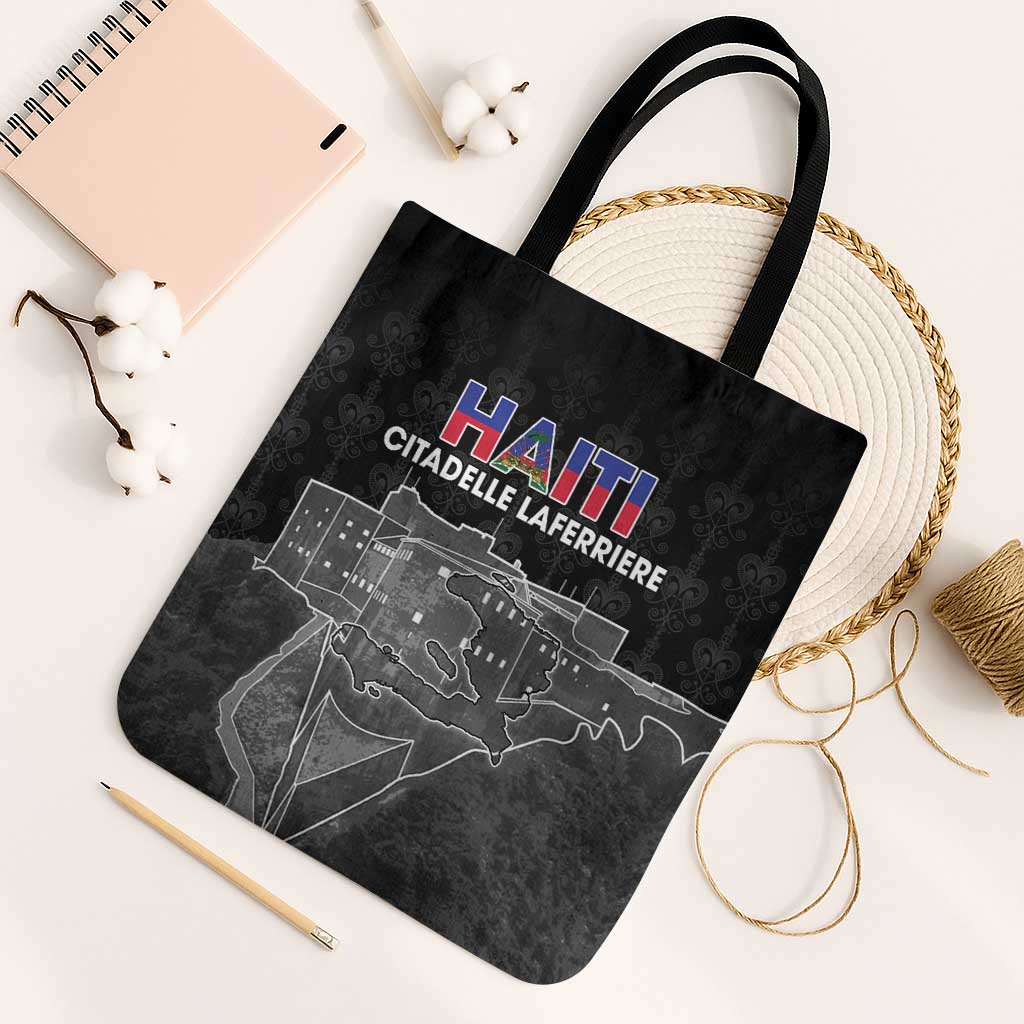 Haiti Citadelle Laferriere Tote Bag Haitian Heritage Veve Vodou - Wonder Print Shop