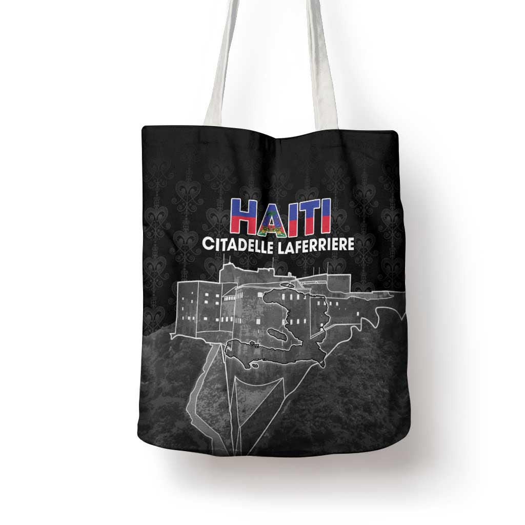 Haiti Citadelle Laferriere Tote Bag Haitian Heritage Veve Vodou - Wonder Print Shop