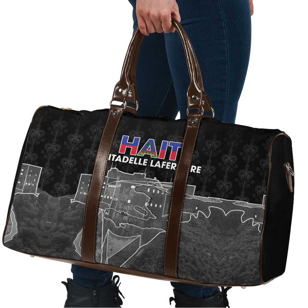 Haiti Citadelle Laferriere Travel Bag Haitian Heritage Veve Vodou - Wonder Print Shop