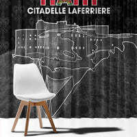 Haiti Citadelle Laferriere Window Curtain Haitian Heritage Veve Vodou - Wonder Print Shop