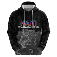 Haiti Citadelle Laferriere Personalized Zip Hoodie Haitian Heritage Veve Vodou - Wonder Print Shop