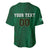 Custom Ireland Rugby Baseball Jersey Shamrock With Ireland Flag Colors - Wonder Print Shop