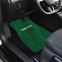 Custom Ireland Rugby Car Mats Shamrock With Ireland Flag Colors - Wonder Print Shop