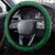 Ireland Rugby Steering Wheel Cover Shamrock With Ireland Flag Colors - Wonder Print Shop