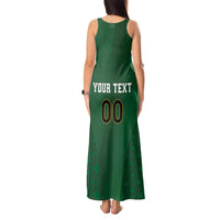 Custom Ireland Rugby Tank Maxi Dress Shamrock With Ireland Flag Colors - Wonder Print Shop