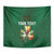Custom Ireland Rugby Tapestry Shamrock With Ireland Flag Colors - Wonder Print Shop