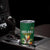 Custom Ireland Rugby Tumbler Cup Shamrock With Ireland Flag Colors - Wonder Print Shop