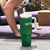 Custom Ireland Rugby Tumbler With Handle Shamrock With Ireland Flag Colors - Wonder Print Shop
