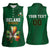 Custom Ireland Rugby Women Sleeveless Polo Shirt Shamrock With Ireland Flag Colors - Wonder Print Shop