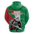 Personalized Italy Zip Hoodie Wolf Warrior Grunge Style - Wonder Print Shop