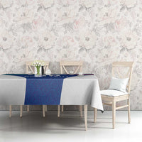 Custom Italy Football Tablecloth Italy Flag Pattern On Blue - Wonder Print Shop