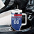 Custom Italy Football Tumbler With Handle Italy Flag Pattern On Blue - Wonder Print Shop