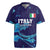 Custom Italy Rugby Rugby Jersey Gli Azzurri Flame Pattern - Wonder Print Shop