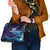 Custom Italy Rugby Shoulder Handbag Gli Azzurri Flame Pattern - Wonder Print Shop
