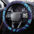 Italy Rugby Steering Wheel Cover Gli Azzurri Flame Pattern - Wonder Print Shop