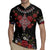Czech Republic Traditional Costume Rugby Jersey Embroidery Floral Pattern With Red Rose
