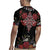 Czech Republic Traditional Costume Rugby Jersey Embroidery Floral Pattern With Red Rose