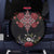 Czech Republic Traditional Costume Spare Tire Cover Embroidery Floral Pattern With Red Rose