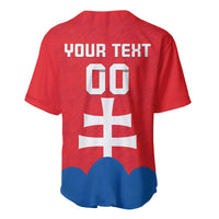 Custom Slovakia Football Baseball Jersey Come On Sokoli