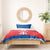 Custom Slovakia Football Bedding Set Come On Sokoli