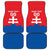 Custom Slovakia Football Car Mats Come On Sokoli