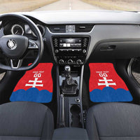 Custom Slovakia Football Car Mats Come On Sokoli
