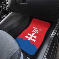 Custom Slovakia Football Car Mats Come On Sokoli