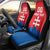 Custom Slovakia Football Car Seat Cover Come On Sokoli