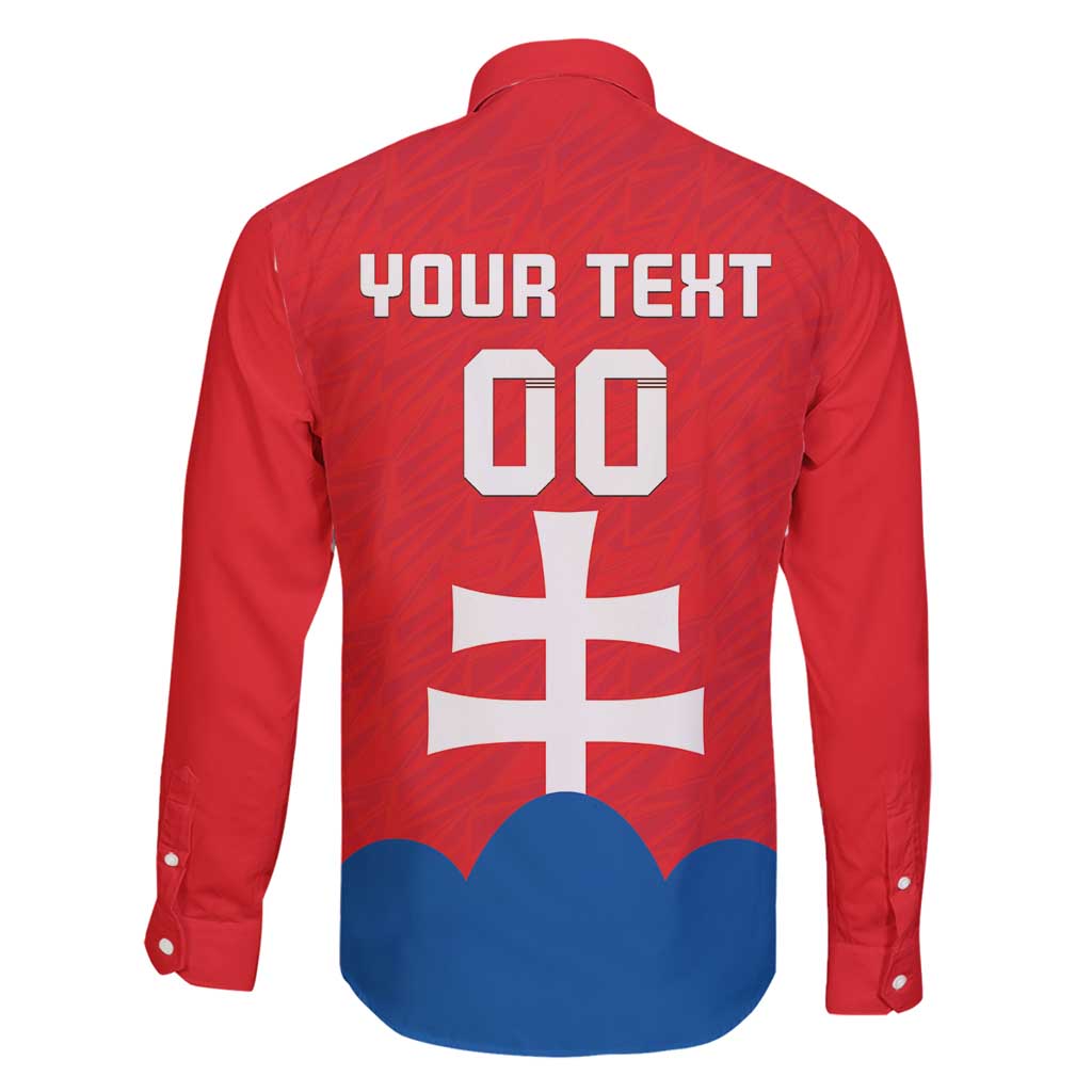 Custom Slovakia Football Family Matching Long Sleeve Bodycon Dress and Hawaiian Shirt Come On Sokoli