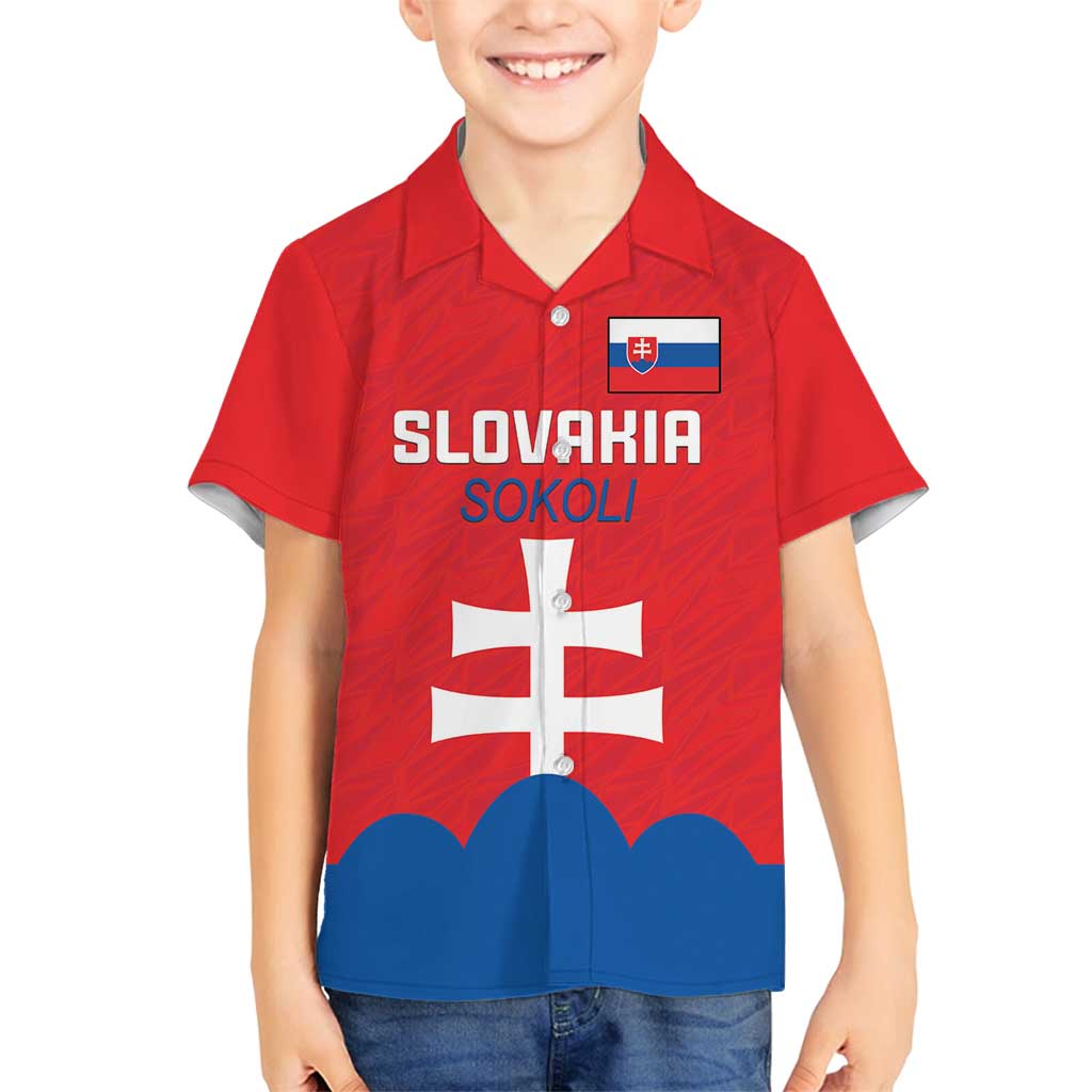 Custom Slovakia Football Family Matching Long Sleeve Bodycon Dress and Hawaiian Shirt Come On Sokoli