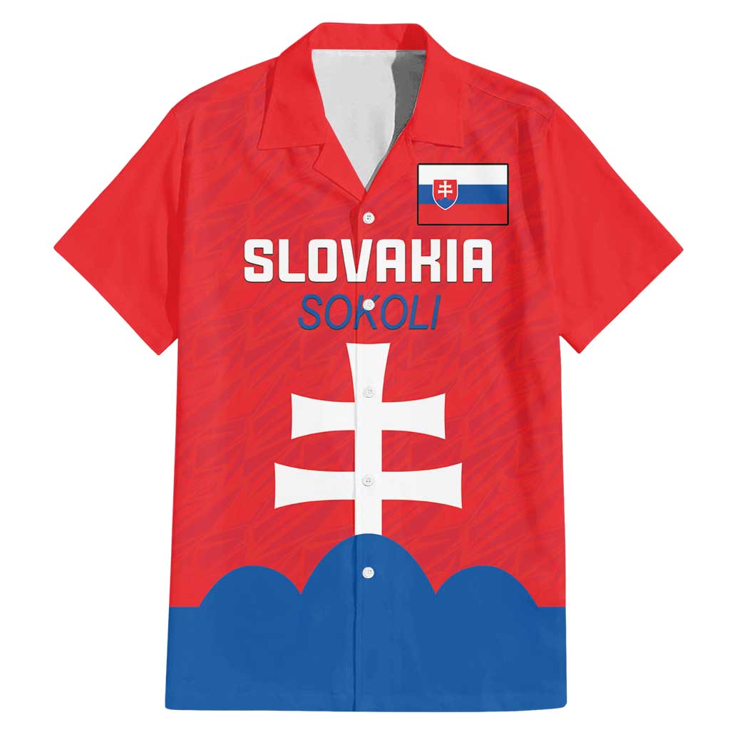 Custom Slovakia Football Family Matching Mermaid Dress and Hawaiian Shirt Come On Sokoli
