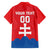 Custom Slovakia Football Family Matching Off Shoulder Maxi Dress and Hawaiian Shirt Come On Sokoli