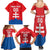 Custom Slovakia Football Family Matching Summer Maxi Dress and Hawaiian Shirt Come On Sokoli