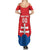 Custom Slovakia Football Family Matching Summer Maxi Dress and Hawaiian Shirt Come On Sokoli