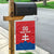 Custom Slovakia Football Garden Flag Come On Sokoli