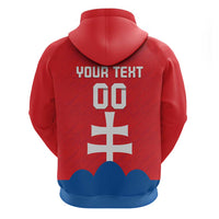 Custom Slovakia Football Hoodie Come On Sokoli