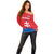 Custom Slovakia Football Off Shoulder Sweater Come On Sokoli