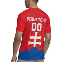 Custom Slovakia Football Rugby Jersey Come On Sokoli