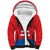 Custom Slovakia Football Sherpa Hoodie Come On Sokoli