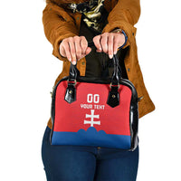 Custom Slovakia Football Shoulder Handbag Come On Sokoli
